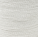 spun polyester macrame white rope